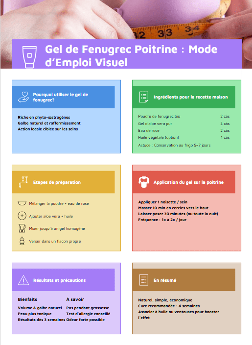 infographie fenugrec